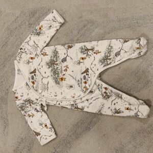 Disney Winnie the Pooh Baby Footed Wrap One-Piece